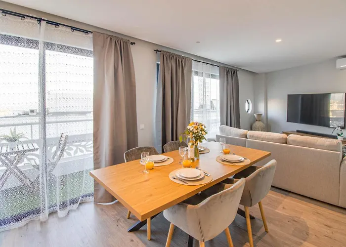 Stunning Ocean View 200mt Ac Pool 아파트 알부페이라